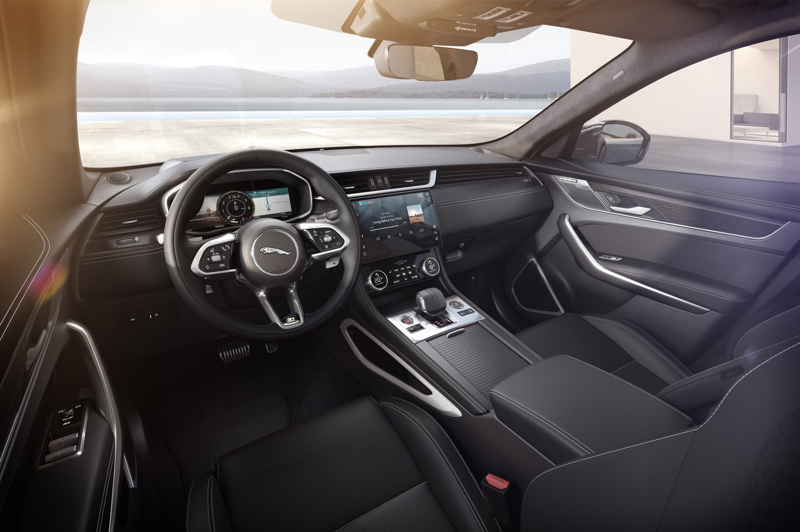 2022 Jaguar F-Pace_SPORT_Interior, Jaguar SUV