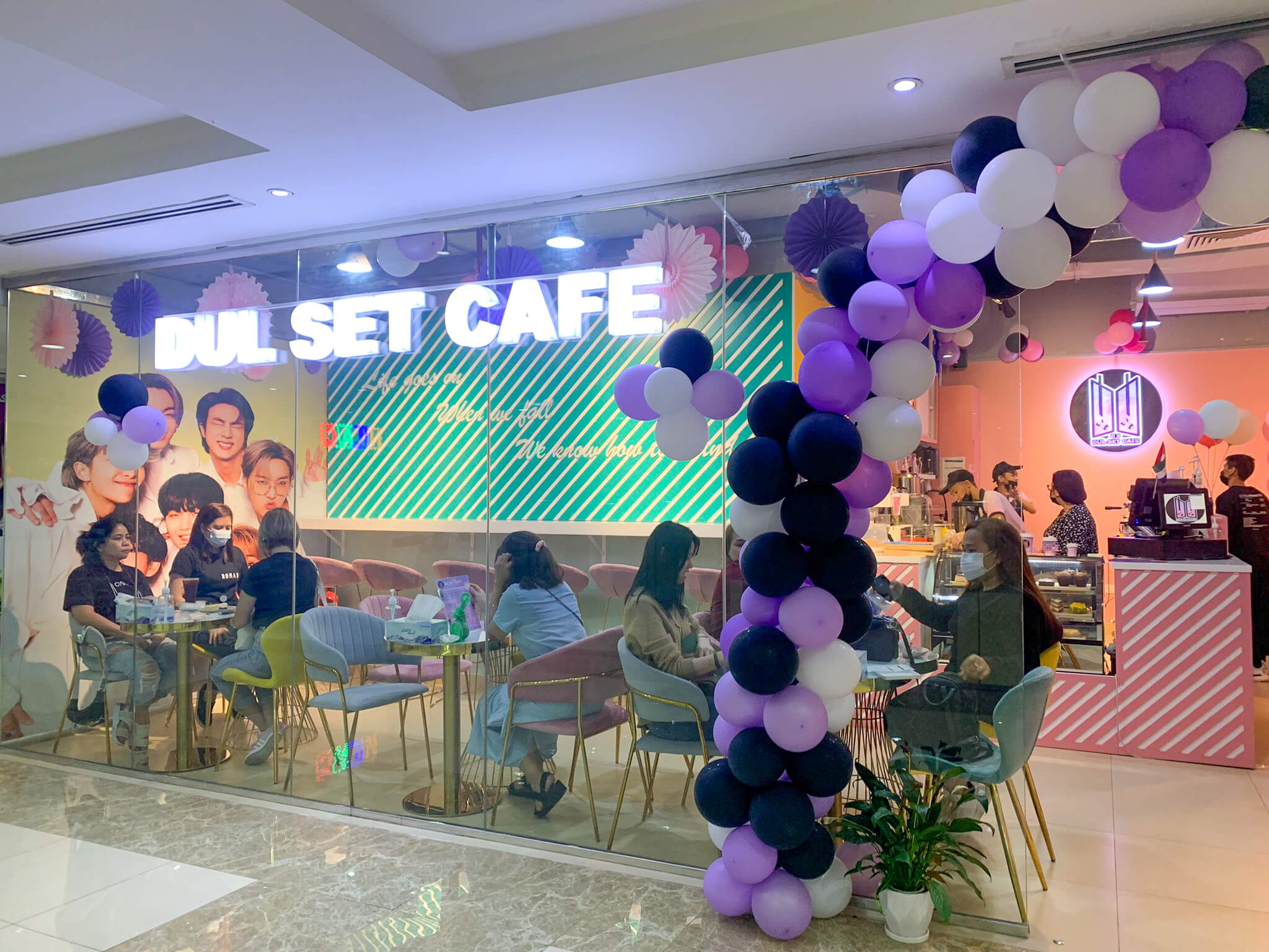 Dul Set Cafe, Dubai, Korean Restaurant, BTS Theme Restaurant, Korean Theme Restaurant