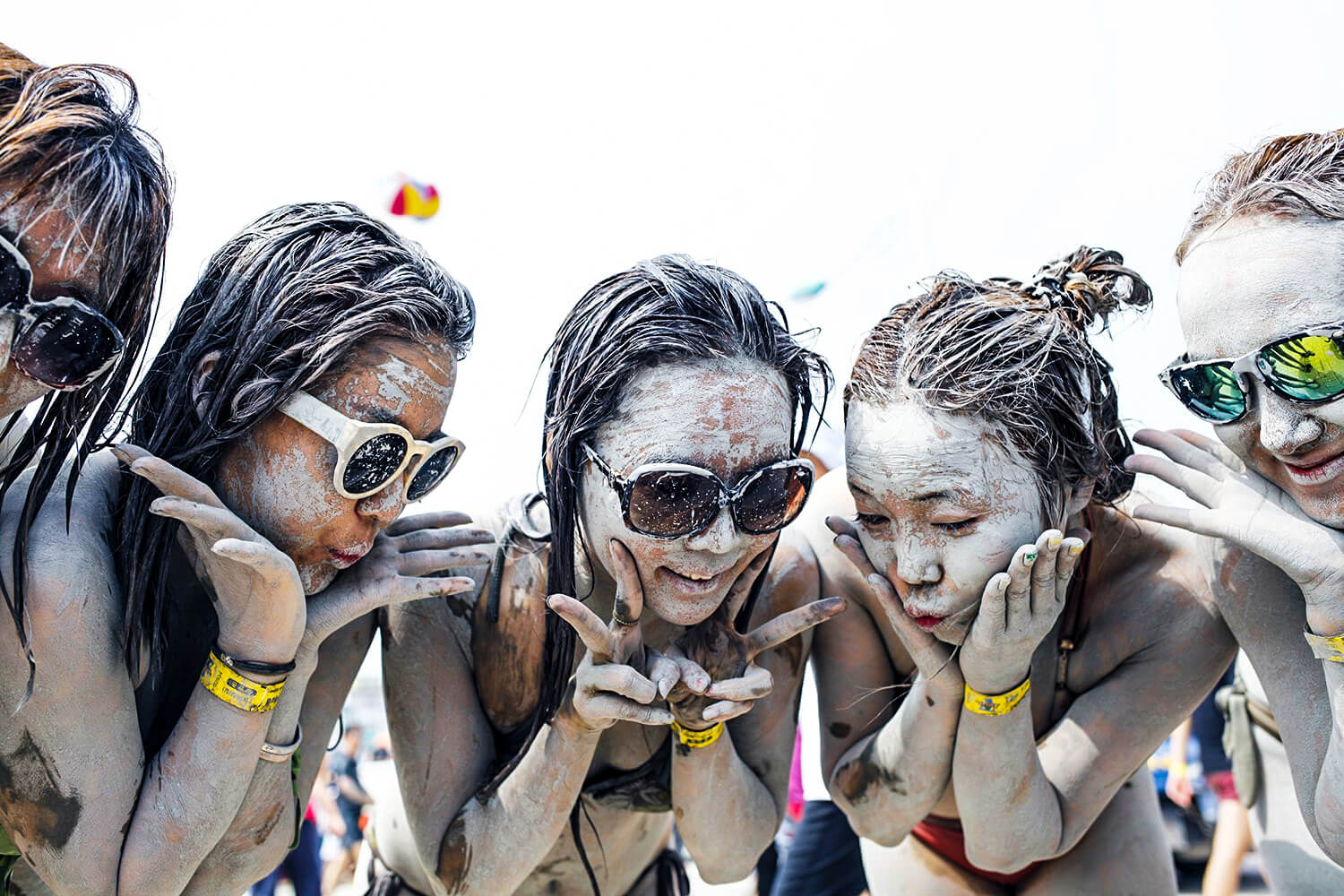 Korea Boryeong Mud Festival, Playing in Mud, South Korea, Asia