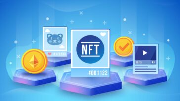 NFT Illustration, NFT Drawing, NFT Token graphic